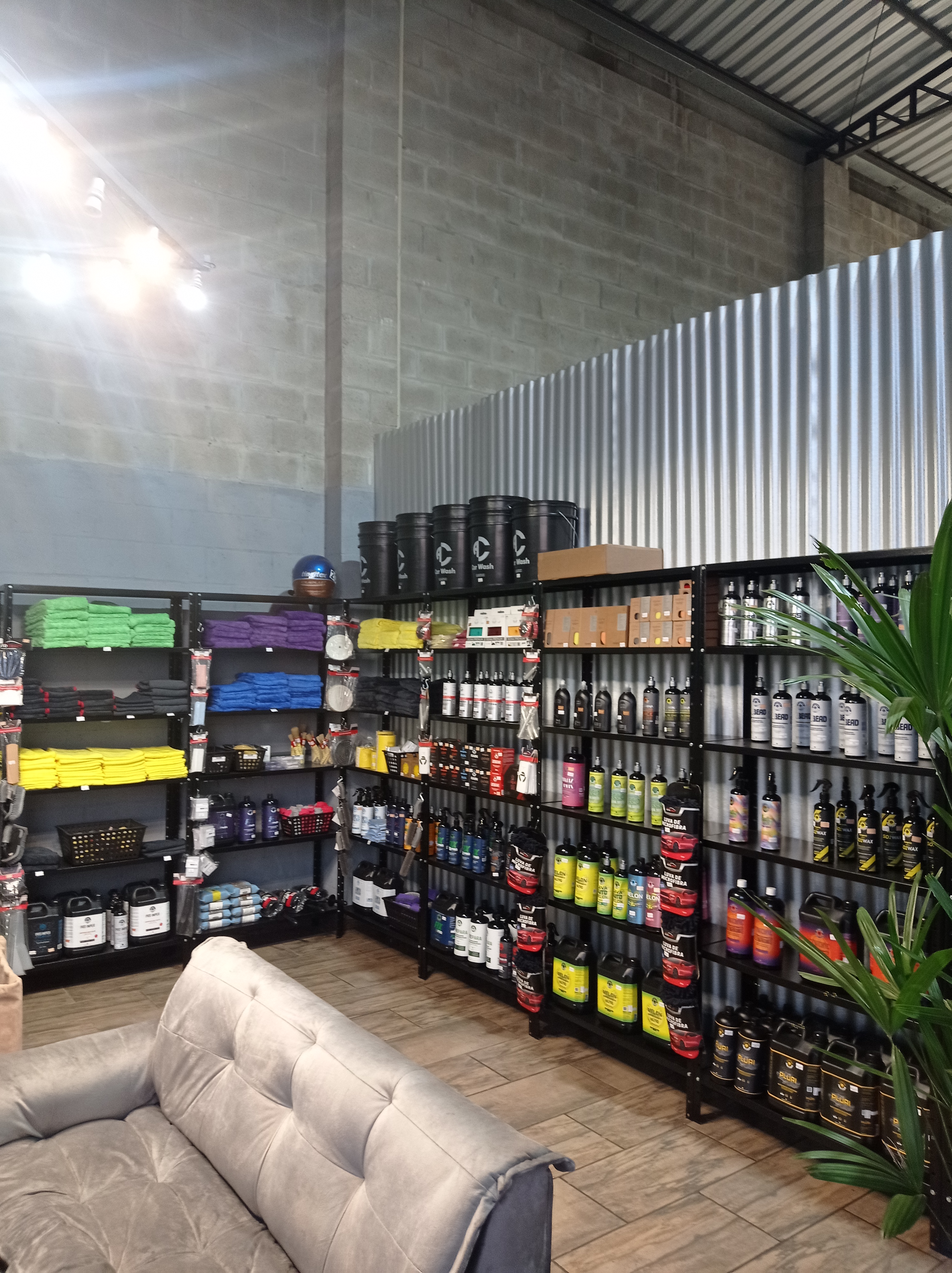 Recepção e Loja de Produtos